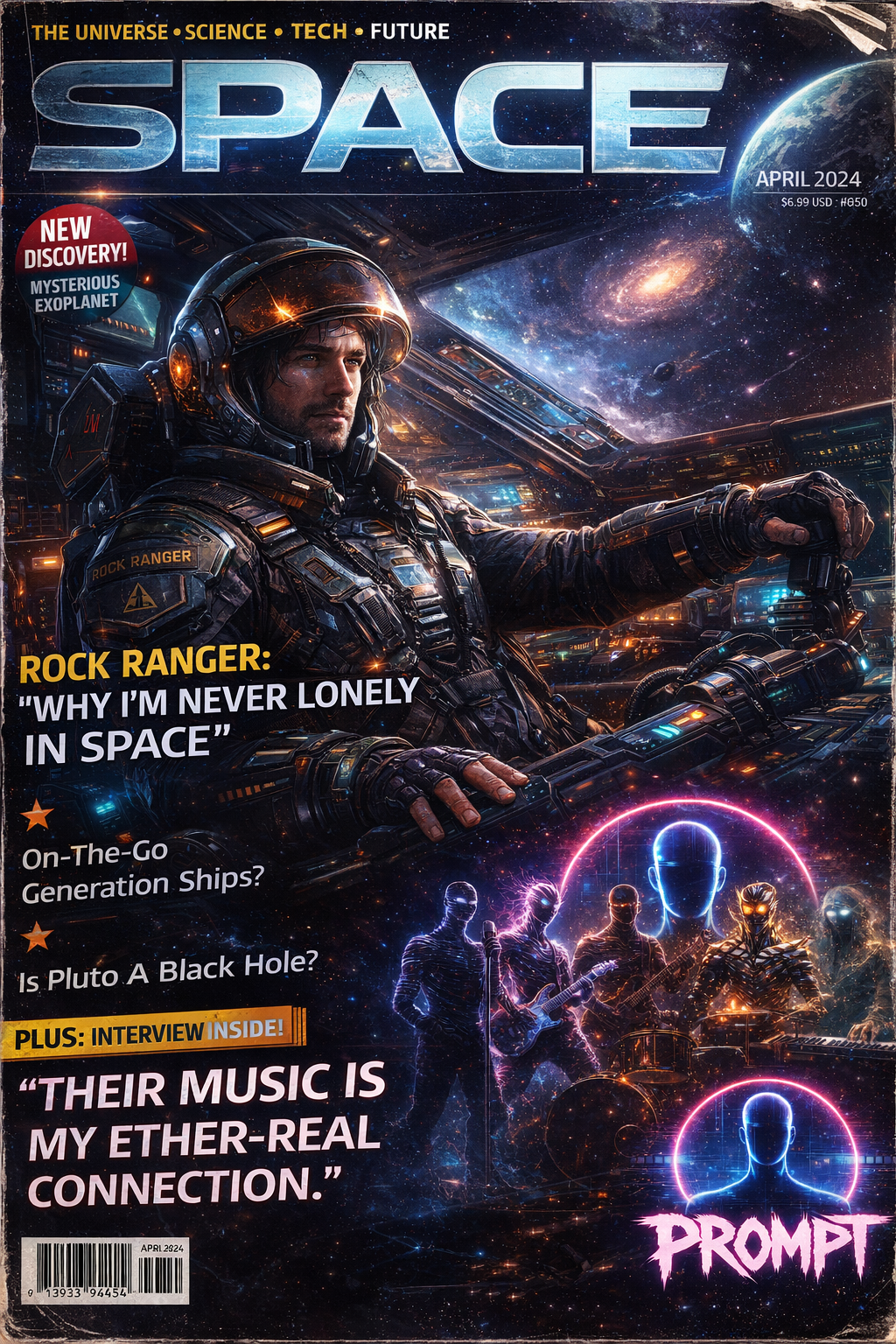 SPACE Magazine Cover - Rock Ranger